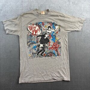VTG Daryl Hall John Oates Live Thru 85 Tour Graphic T Shirt L USA Made Large